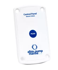 Albin Group Marine Control Panel Standard Electric Toilet