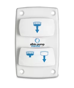Albin Group Marine Control Silent Electric Toilet Rocker Switch