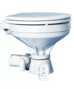 Albin Group Marine Toilet Silent Electric Comfort - 24V