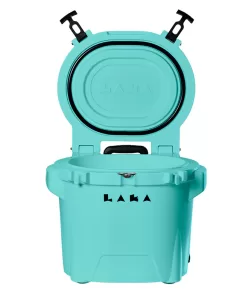 LAKA Coolers 30 Qt Cooler w/Telescoping Handle & Wheels - Seafoam