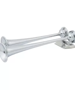 Marinco 12V Chrome Plated Dual Trumpet Air Horn