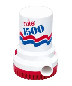 Rule 1500 GPH Non-Automatic Bilge Pump - 24v
