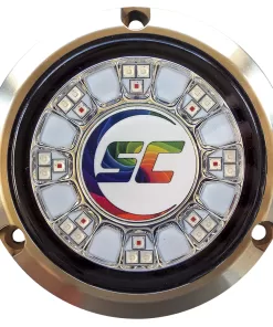 Shadow-Caster SCR-24 Bronze Underwater Light - 24 LEDs - Full Color Changing