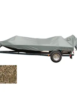 Carver Performance Poly-Guard Styled-to-Fit Boat Cover f/15.5' Jon Style Bass Boats - Shadow Grass