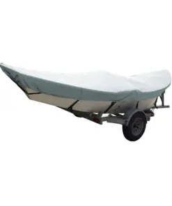 Carver Poly-Flex II Styled-to-Fit Boat Cover f/16' Drift Boats - Grey