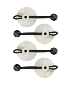 Carver Suction Cup Tie Downs - 4-Pack