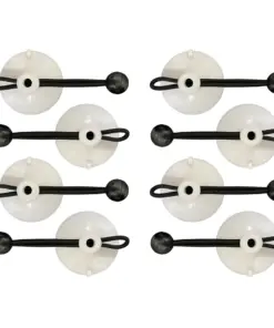 Carver Suction Cup Tie Downs - 8-Pack