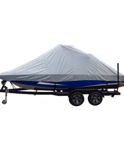 Carver Sun-DURA® Specialty Boat Cover f/23.5' Inboard Tournament Ski Boats w/Wide Bow & Swim Platform - Grey