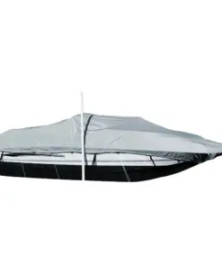 Carver Sun-DURA® Styled-to-Fit Boat Cover f/23.5' Sterndrive Deck Boats w/Walk-Thru Windshield - Grey