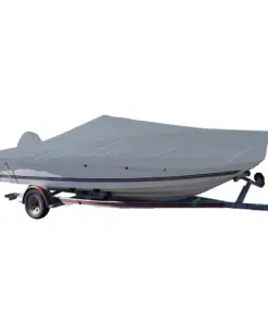 Carver Sun-DURA® Styled-to-Fit Boat Cover f/24.5' V-Hull Center Console Fishing Boat - Grey