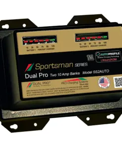 Dual Pro SS2 Auto 20A - 2-Bank Lithium/AGM Battery Charger