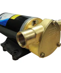 Jabsco Ballast King Bronze DC Pump with Deutsch Connector - No Reversing Switch - 15 GPM