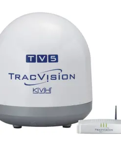 KVH TracVision TV5 w/IP-Enabled TV-Hub & Linear Universal Quad-Output LNB w/Manual Skew