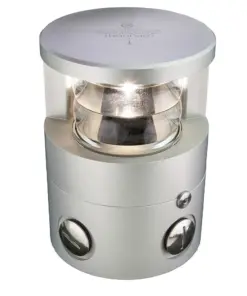 Lopolight 225° Double Masthead Light - 6NM - Silver Housing