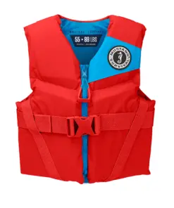 Mustang Youth REV Foam Vest - Red - Youth