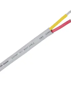 Pacer 12/2 AWG Round Safety Duplex Cable - Red/Yellow - 100'