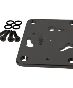 Panther Spare Bow Mount Base Kit f/ King Pin - Black - Powder Coat