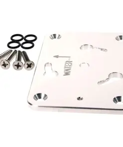 Panther Spare Bow Mount Base Kit f/ King Pin - Clear - Anodized