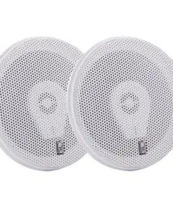 Poly-Planar MA-8506 6" 200 Watt Titanium Series Speakers - White