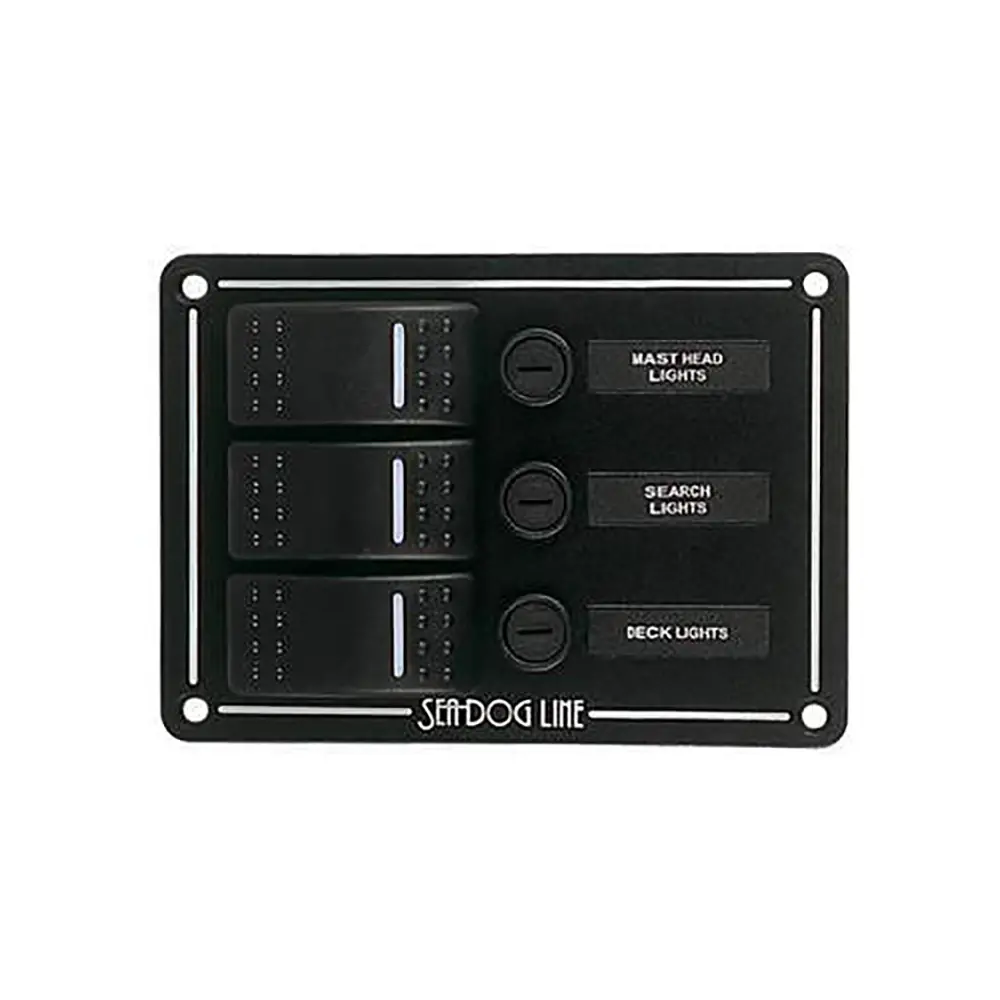 Sea-Dog Switch Panel 3 Circuit