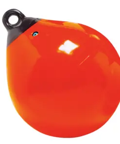 Taylor Made 12" Tuff End™ Inflatable Vinyl Buoy - Orange