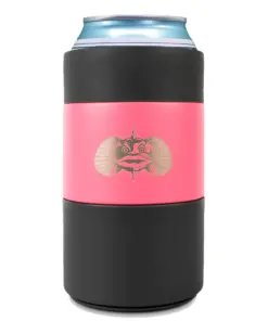 Toadfish Non-Tipping Can Cooler + Adapter - 12oz - Pink