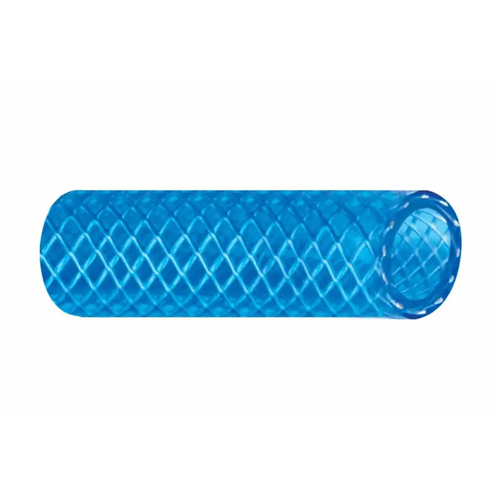 Trident Marine 1/2" Reinforced PVC (FDA) Cold Water Feed Line Hose - Drinking Water Safe - Translucent Blue - Sold by the Foot