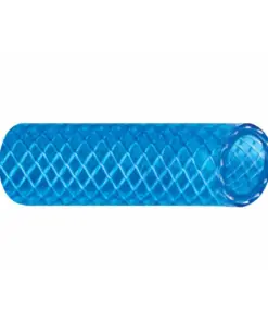 Trident Marine 1/2" x 50' Boxed Reinforced PVC (FDA) Cold Water Feed Line Hose - Drinking Water Safe - Translucent Blue