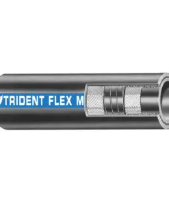Trident Marine 3/4" x 50' Coil Flex Marine Wet Exhaust & Water Hose - Black