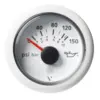 Veratron 52mm (2-1/16") ViewLine Engine Oil Temperature Pressure Gauge - 150 PSI - White Dial & Bezel