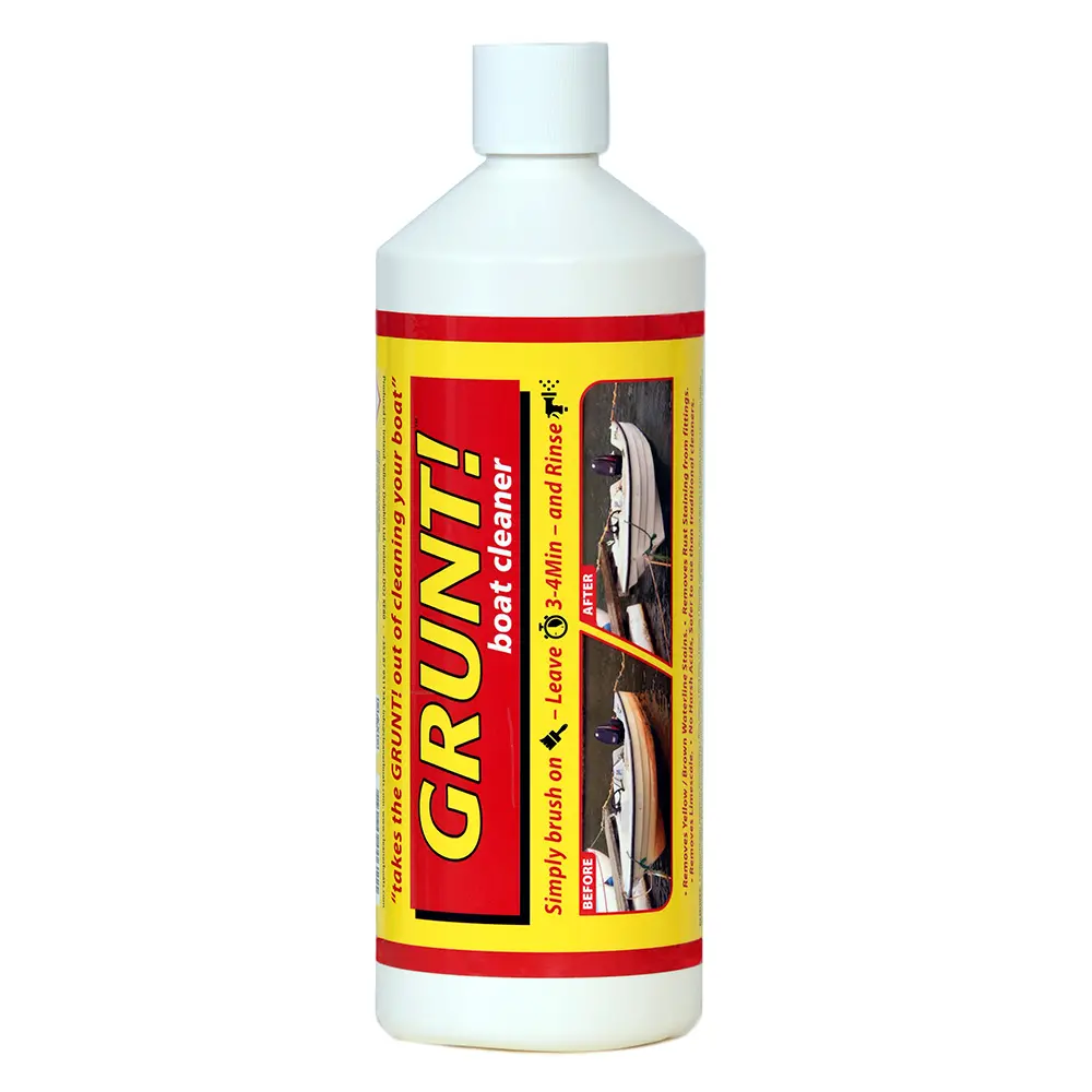 GRUNT! 32oz Boat Cleaner - Removes Waterline & Rust Stains