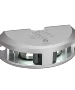 Lopolight Series 200-024 - Navigation Light - 2NM - Vertical Mount - White - Silver Housing