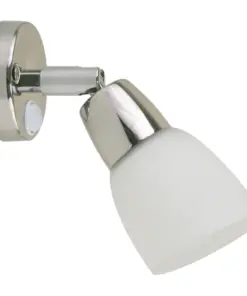 Scandvik SS Reading Light w/Frosted Glass Shade - 10-30V