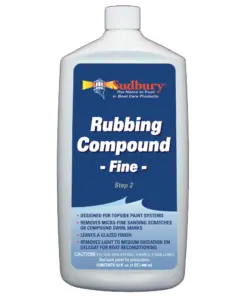 Sudbury Rubbing Compound Fine - Step 2 - 32oz Fluid