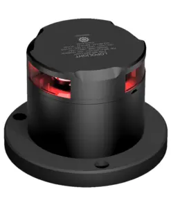 Lopolight 3nm 360° Red Ice-Class Black Anodized Light