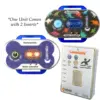Lunasea Child/Pet Safety Water Activated Strobe Light w/RF Transmitter & Portable Audio/Visual Receiver - Blue Case