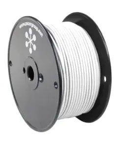 Pacer White 16 AWG Primary Wire - 250'