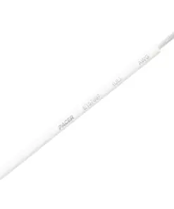 Pacer White 8 AWG Primary Wire - 25'