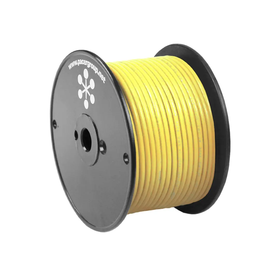 Pacer Yellow 18 AWG Primary Wire - 100'