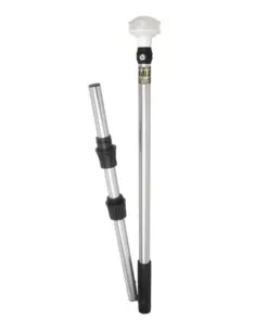 Perko Omega Series Universal LED Pole Light - 48" w/Fold In Half Pole