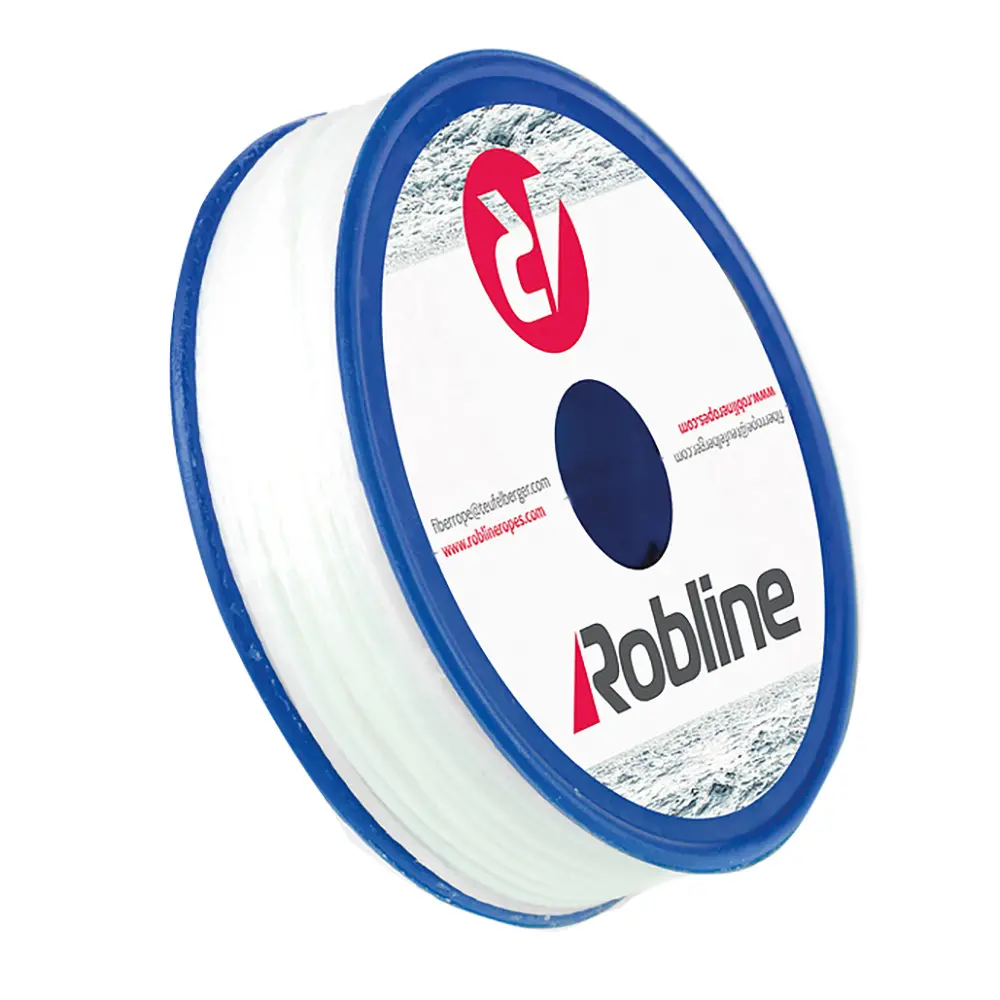 Robline Waxed Whipping Twine - 0.5mm x 40M - White