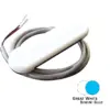 Shadow-Caster Dual Color Courtesy Light w/2' Lead Wire - White Abs Cover - Great White/Bimini Blue