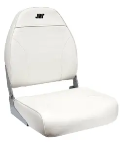 Wise Standard High-Back Fishing Seat - White