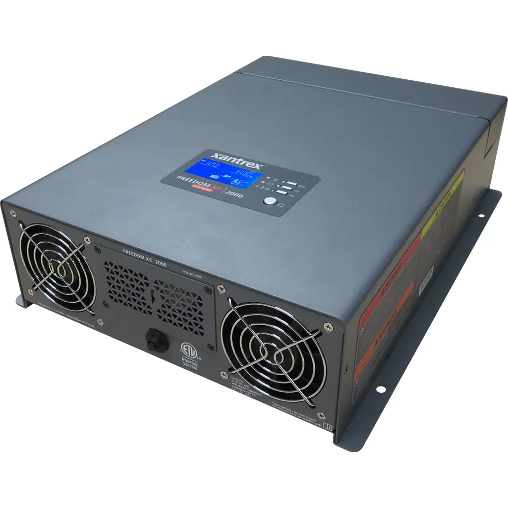 Xantrex Freedom XC 2000 True Sine Wave Inverter/Charger - 12VDC - 120VAC - 2000W/80A