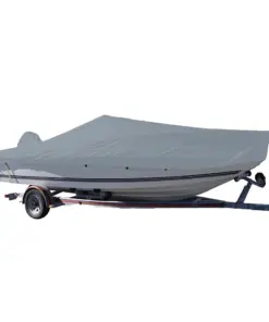 Carver Performance Poly-Guard Styled-to-Fit Boat Cover f/20.5' V-Hull Center Console Fishing Boat - Grey