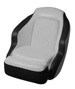 TACO Anclote Diamond Bucket Seat - White/Black