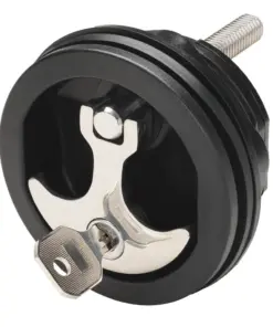Whitecap Compression Handle - Nylon Black/SS - Locking