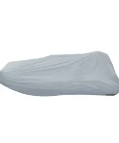 Carver Poly-Flex II Styled-to-Fit Boat Cover f/11.5' Blunt Nose Inflatable Boats w/Center Console - Grey