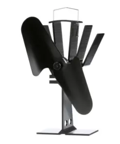 Ecofan Original Heat Powered Stove Fan - Black Blade