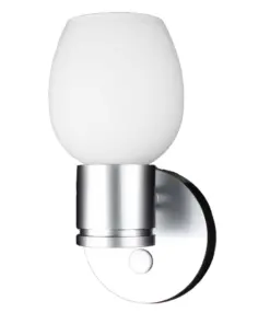 Lunasea LED Wall Light - Brushed Nickel - Tulip Glass